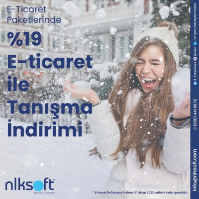 E-ticaret İle Tanışma İndirimi!