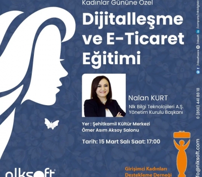 GİKAD- NLKSOFT İŞBİRLİĞİ İLE DÜZENLEDİĞİMİZ YÖNETİM KURULU BAŞKANIMIZ