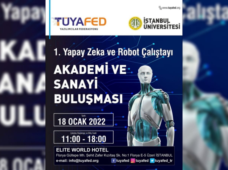 1. Yapay Zeka ve Robot Çalıştayı'nda Biz de Varız!