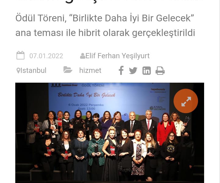 YAPDER den Başarılı Kadın Girişimcilere Ödül!