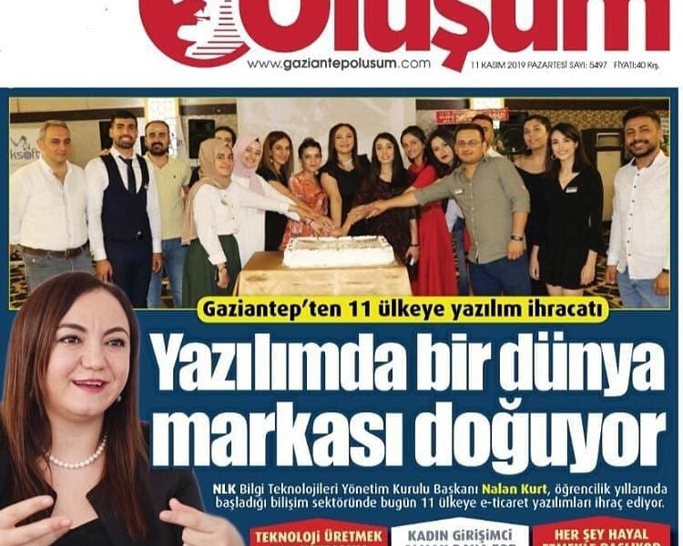 Yazılımda bir dünya markası doğuyor - Gaziantep Oluşum