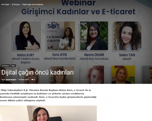 Dijital Çağın Öncü Kadınları - Söz Gazetesi