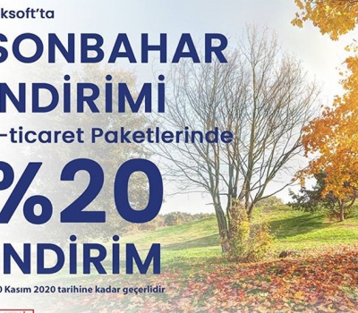 nlksoft Sonbahar İndirimi!