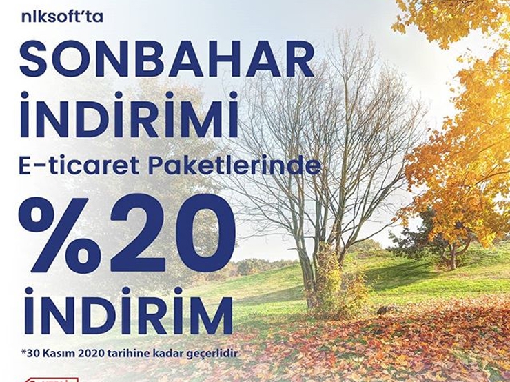 nlksoft Sonbahar İndirimi!