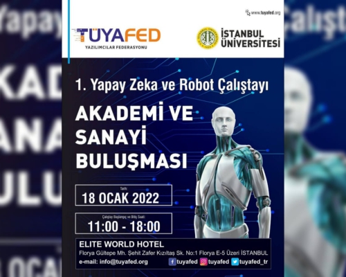 1. Yapay Zeka ve Robot Çalıştayı nda Biz de Varız!