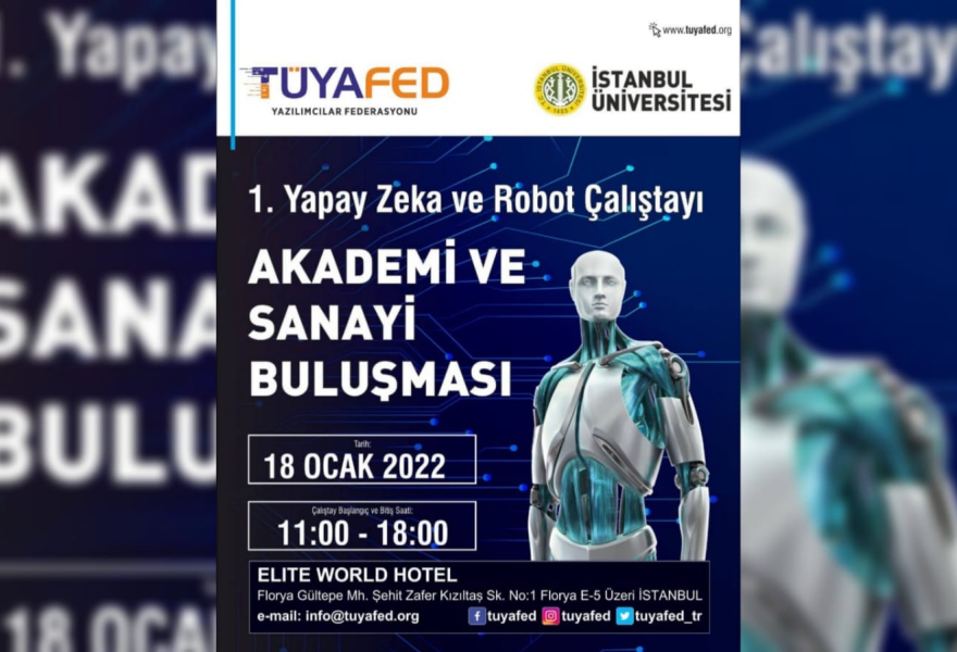 1. Yapay Zeka ve Robot Çalıştayı nda Biz de Varız!