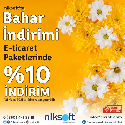 Nlksoft Bahar İndirimi