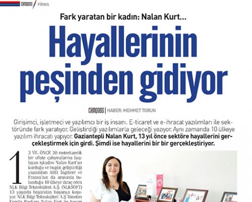 Pusula Gazetesi Fark Yaratan Bir Kadın