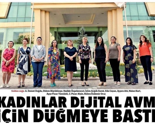 Kadınlar Dijital AVM Kuracaklar - Hürriyet Gazetesi